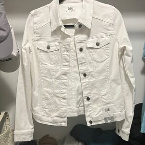 Lee Riders Women's White Jean Jacket small